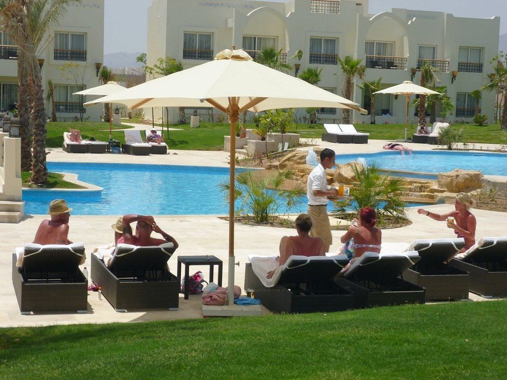 Le Royal Holiday Resort Aqua Park Šarm aš-Šajch Exteriér fotografie